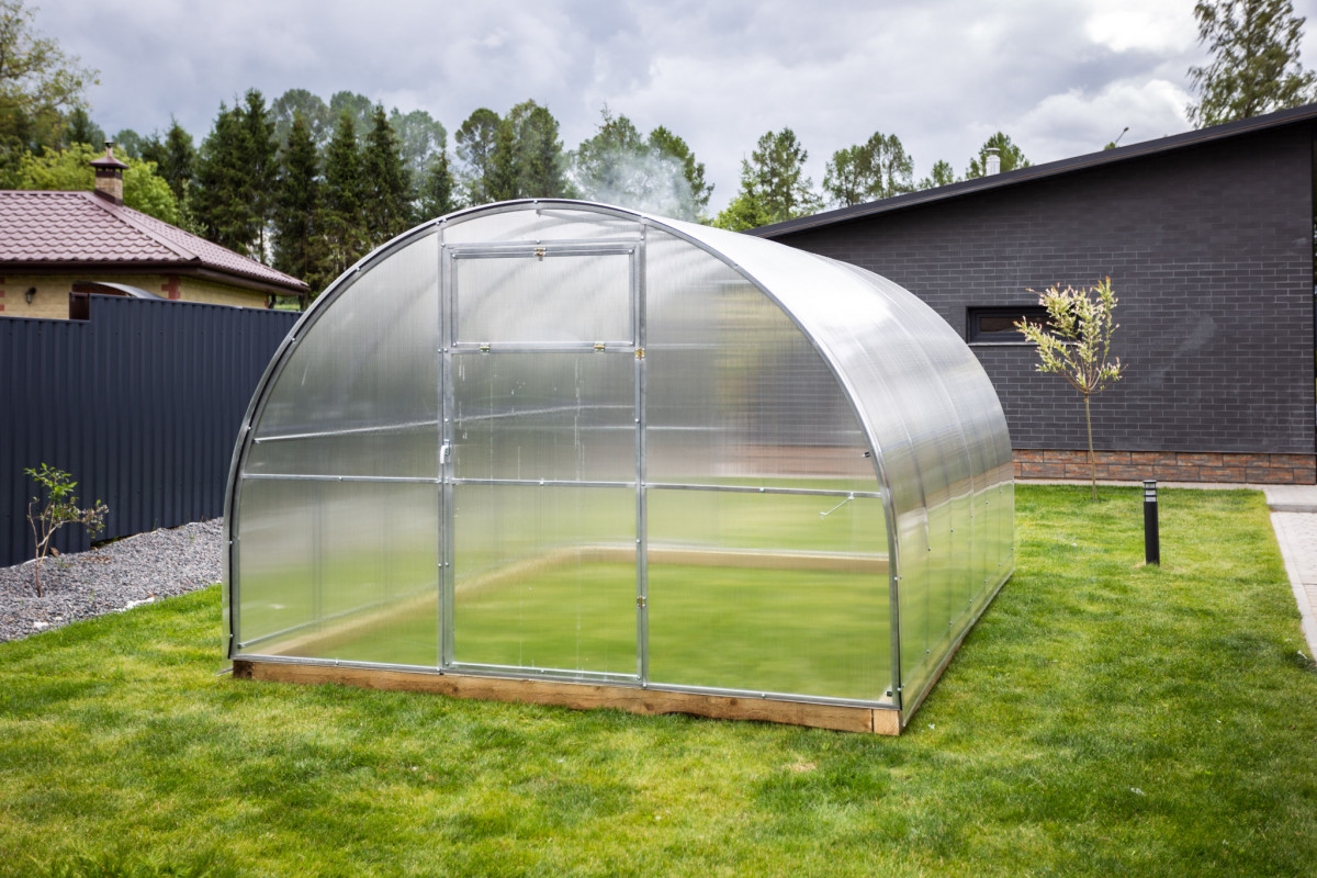 Zahradní skleník Gardentec Herbus 3x6 m PC 4 mm