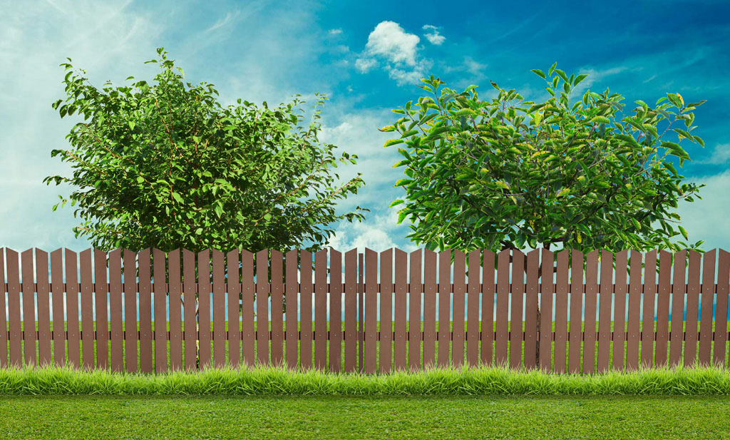 Plastová WPC plotovka  - teak 1 m 