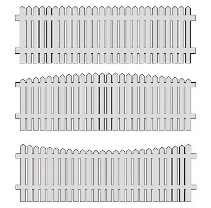 Plastová WPC plotovka  - teak 1 m 