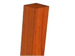Dřevěný plotový sloupek - Hranol 9x9x110