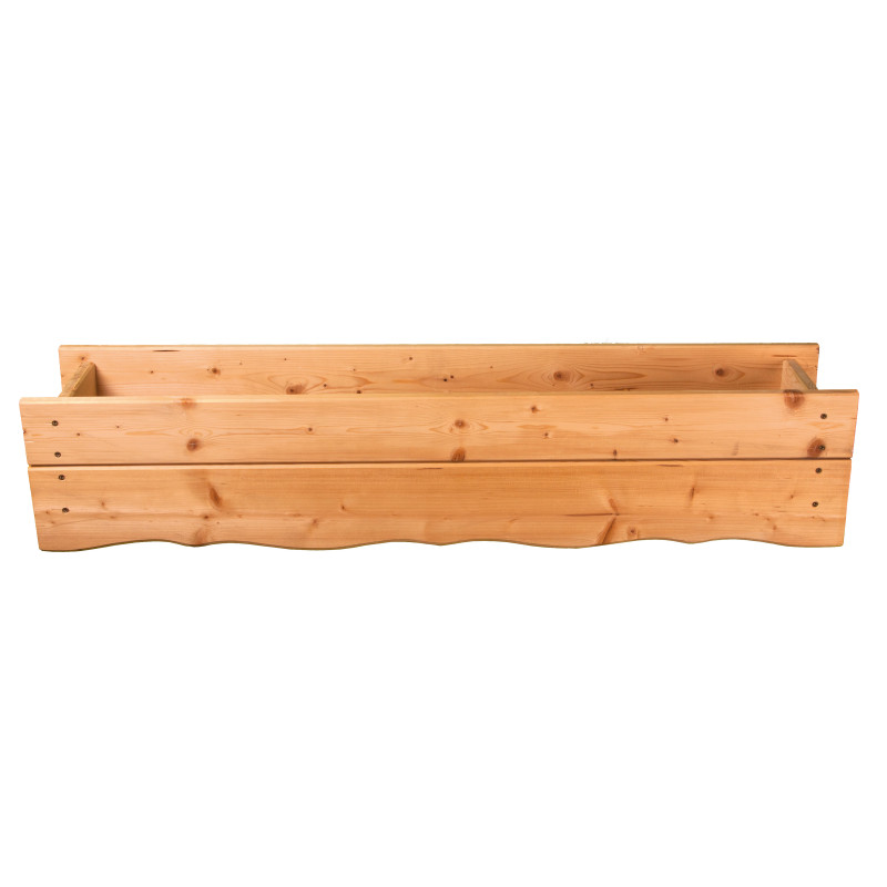 Dřevěný truhlík Klasik 110x24