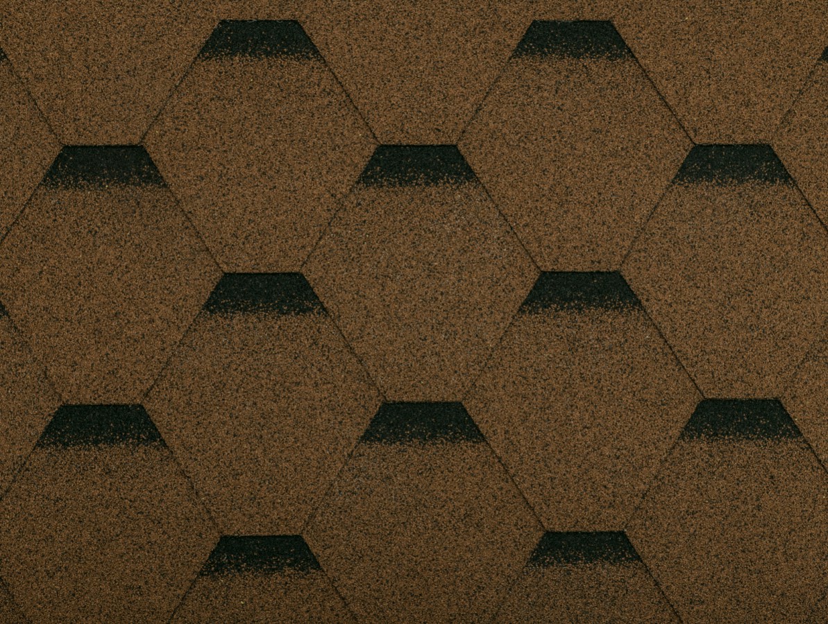 Asfaltový šindel - hexagonal | cena za m²