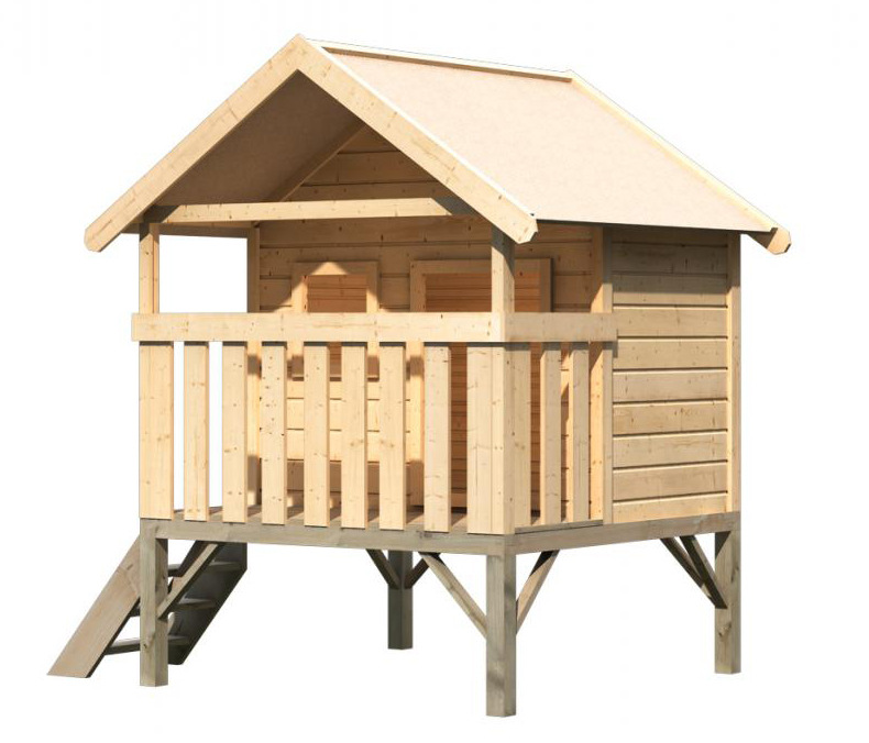 Dětský dřevěný domek vyvýšený LG1805