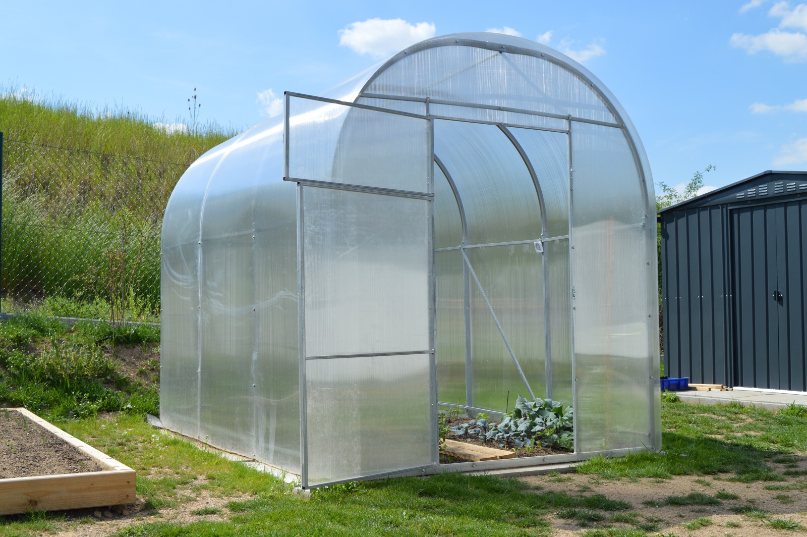 Zahradní skleník DODO 210  2,10x6m PC 4 