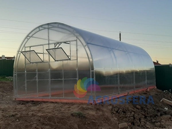 Zahradní skleník GOLEM 4,03x10 m PC 4 mm