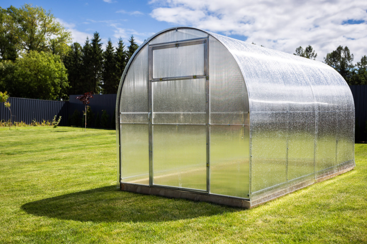 Zahradní skleník Gardentec Simplex 2x4 m PC 4 mm