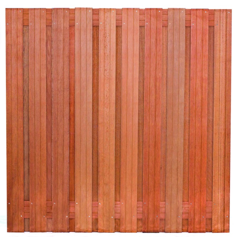 Zahradní dělící stěna z tvrdého dřeva 180x180