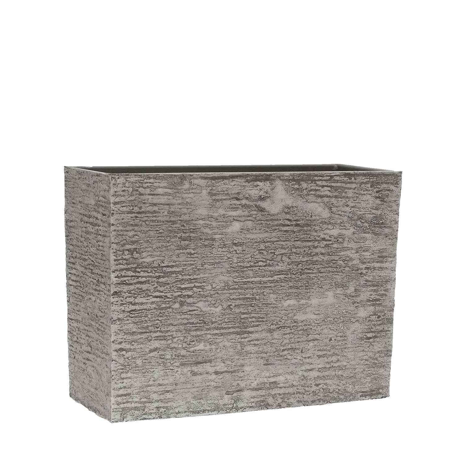 Venkovní plastový květináč - kámen 71x51x30 