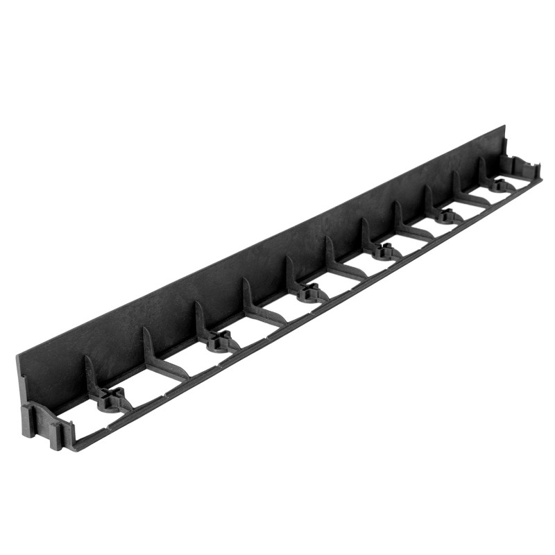 Plastový obrubník 100x4,5 - černý