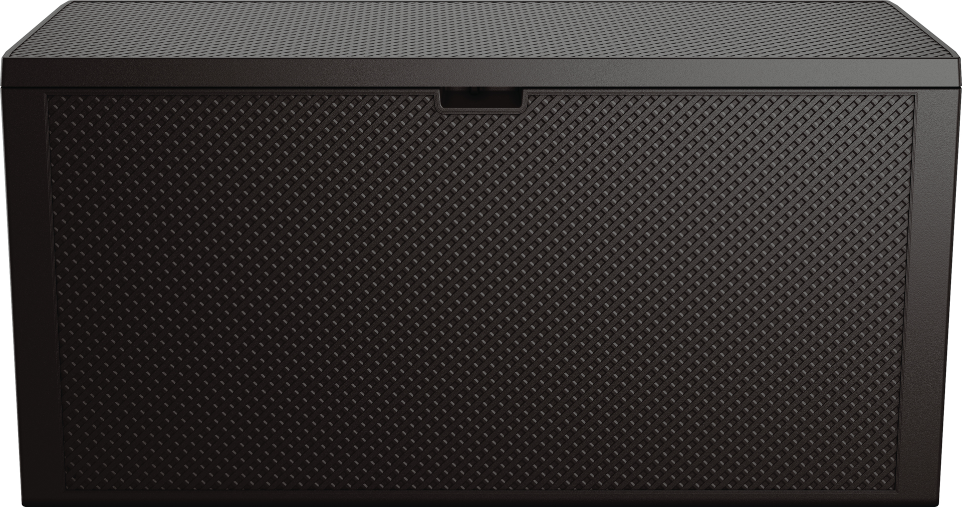 Zahradní úložný box 280 l - hnědý