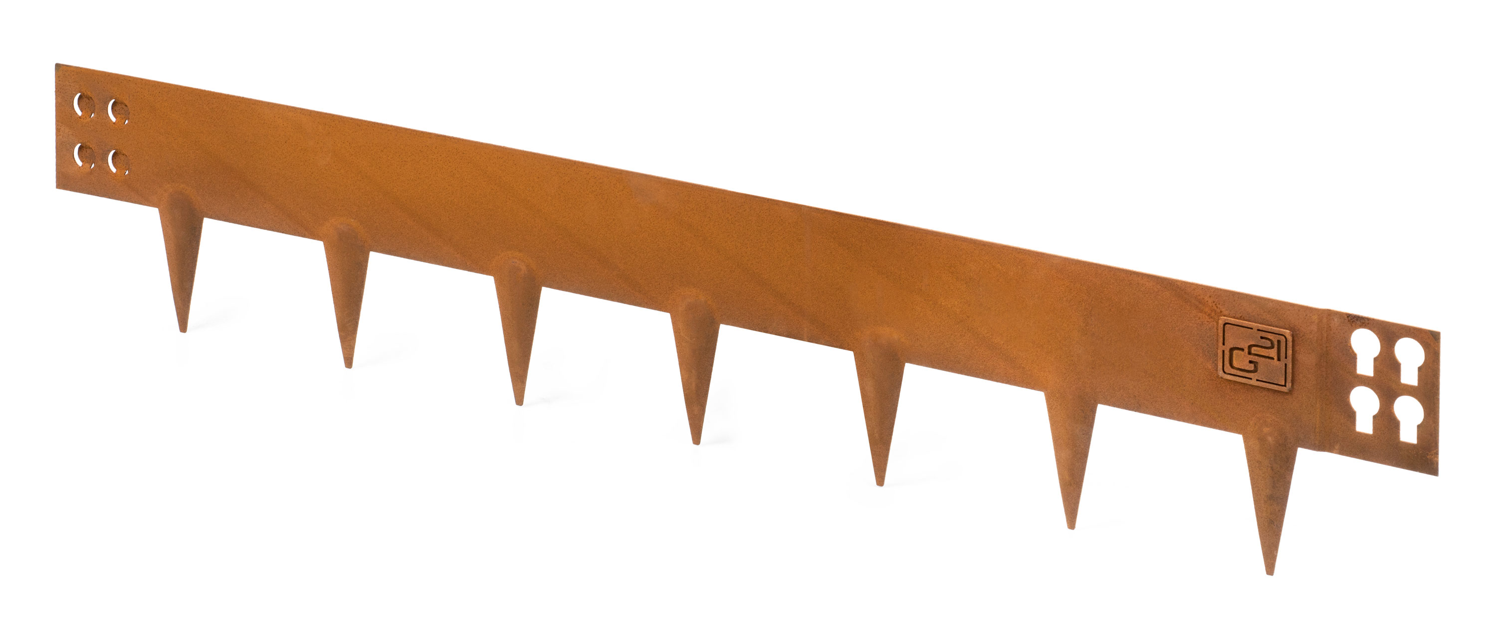 Zahradní obrubník Corten  107,5 x 10 