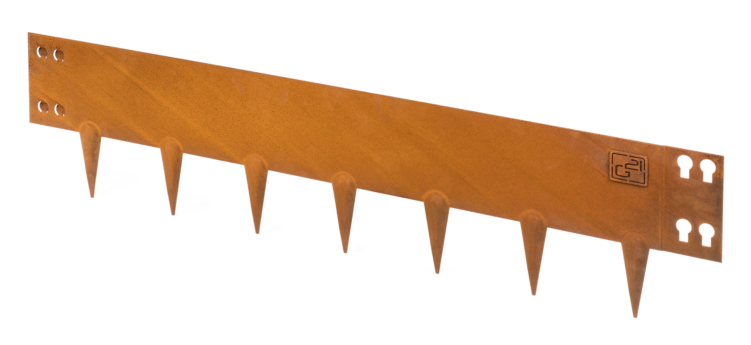 Zahradní obrubník Corten  107,5 x 15 