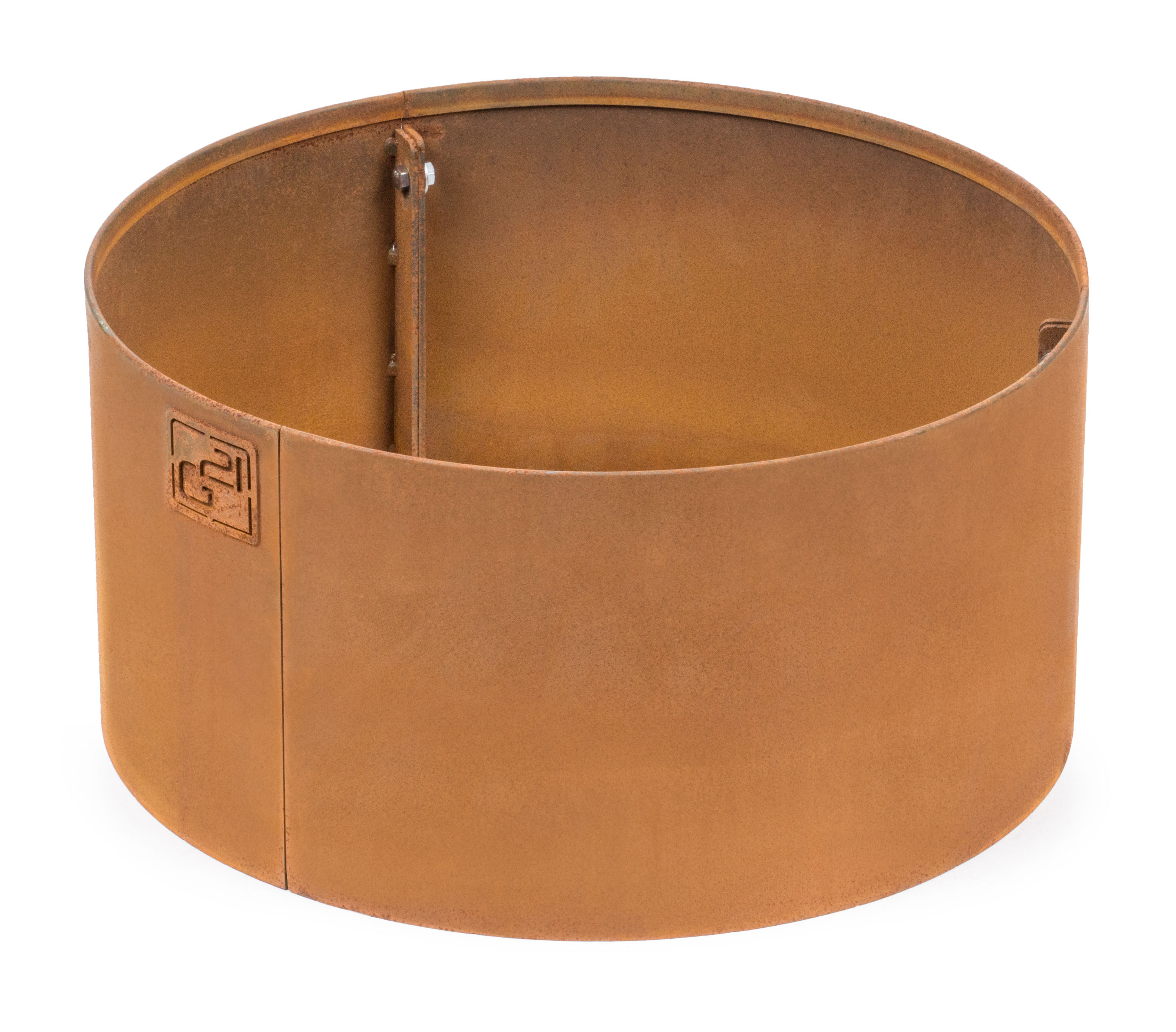 Zahradní obrubník Corten kruh  40x20