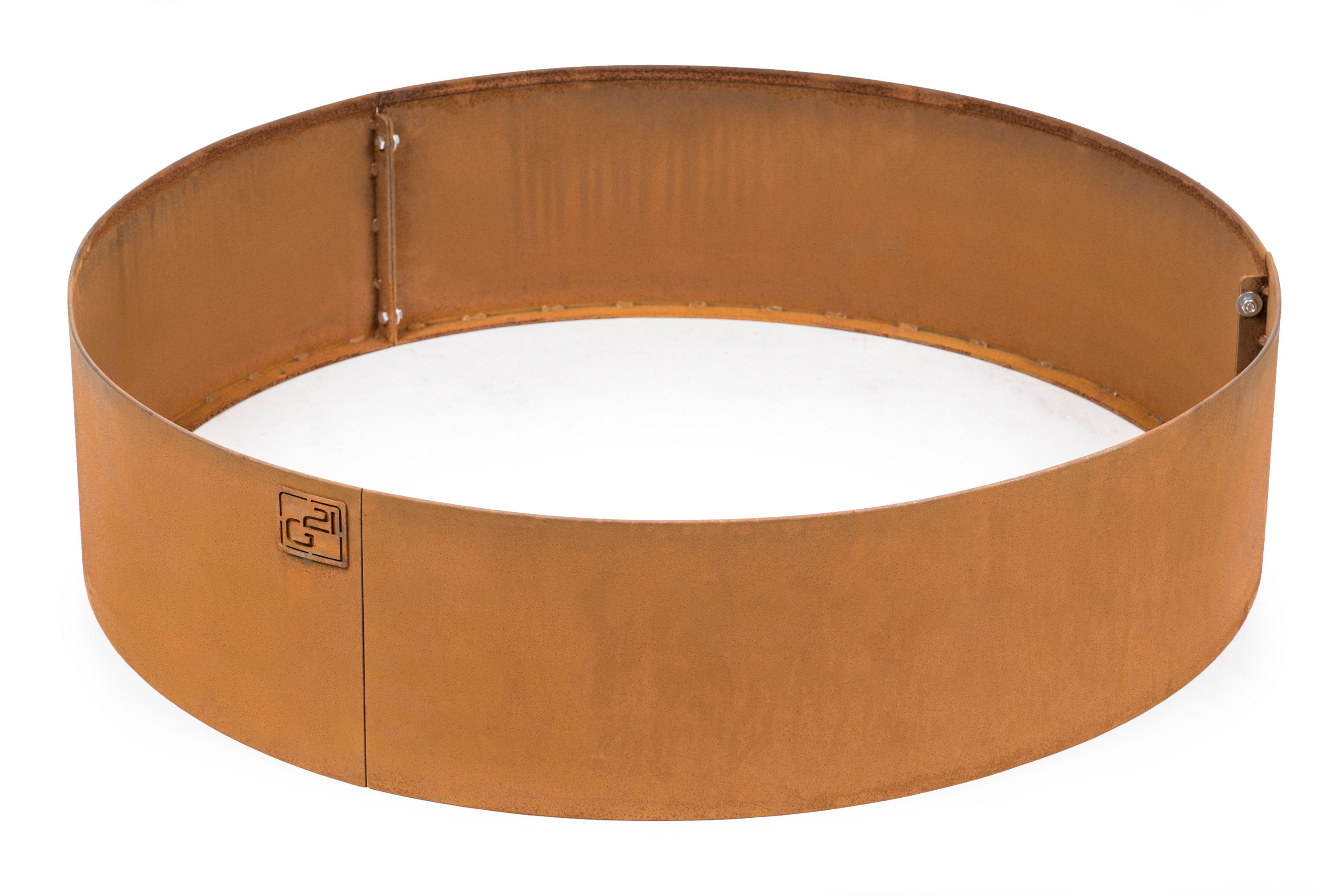 Zahradní obrubník Corten kruh  80x20