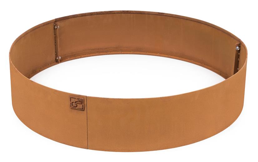 Zahradní obrubník Corten kruh  90x20