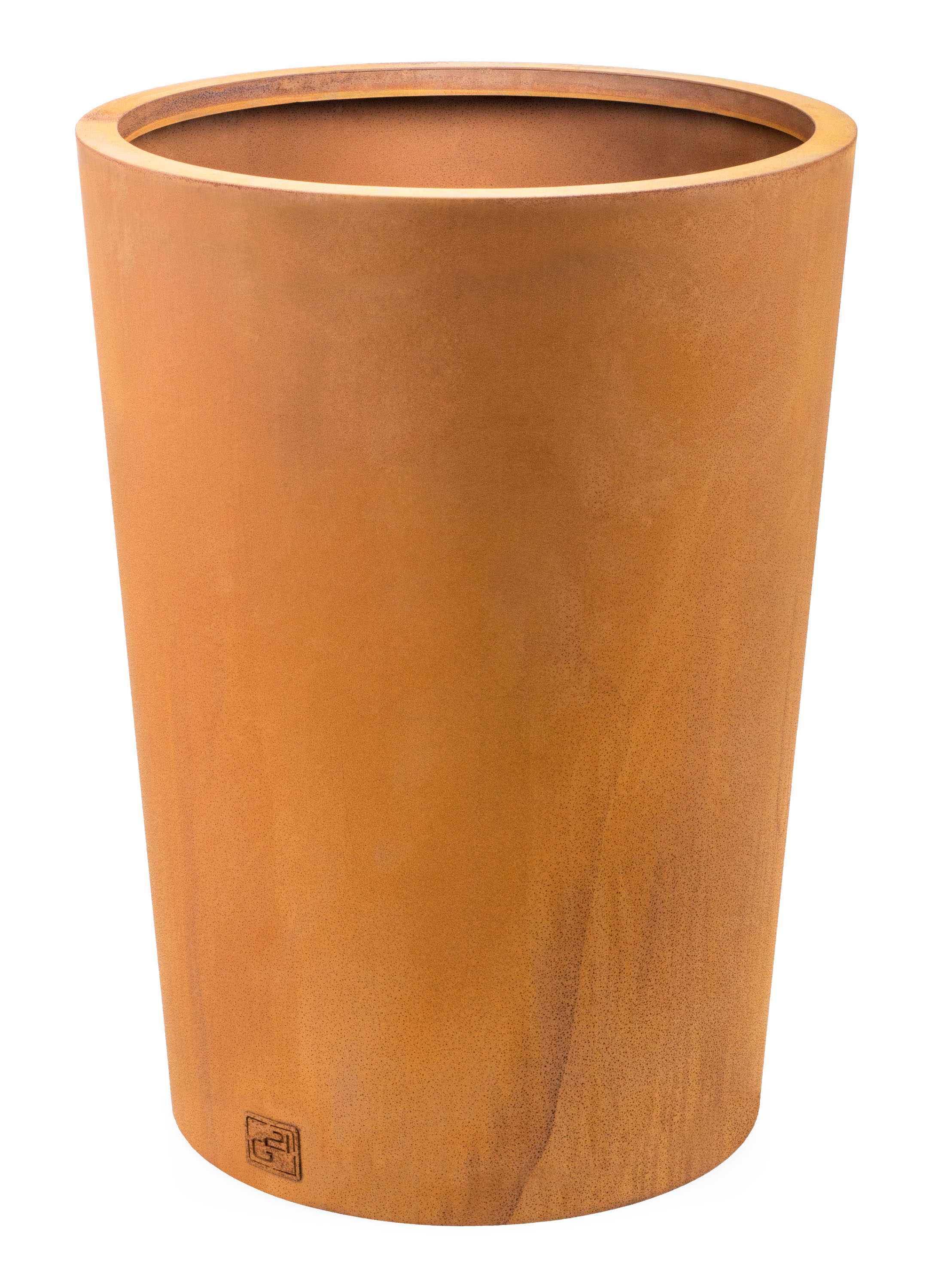 Venkovní nerezový květináč Corten váza 55x75x55