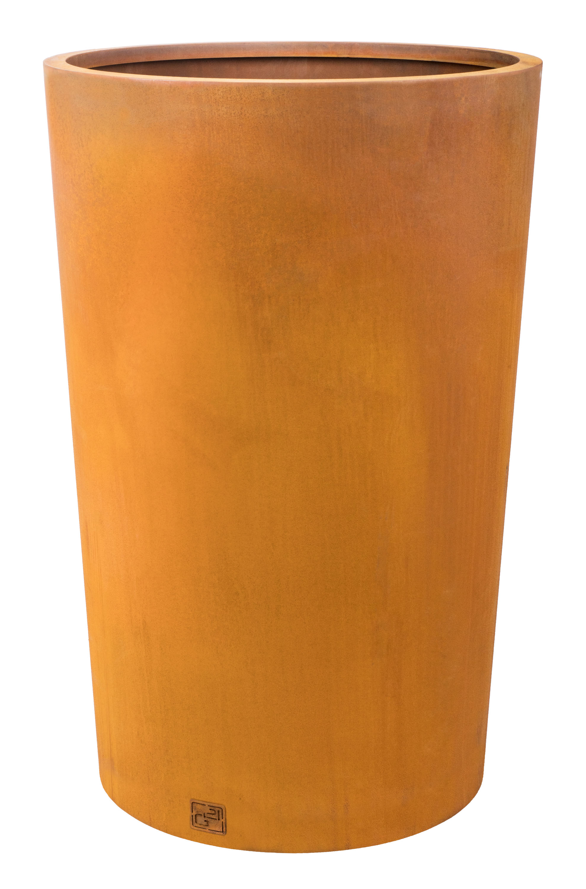 Venkovní nerezový květináč Corten váza 65x100x65
