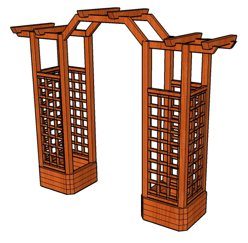 Zahradní Pergola L15