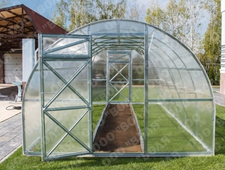 Zahradní skleník Volya LLC Trjoska 6x3 m PC 4 mm