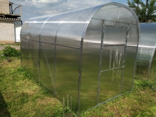 Zahradní skleník Dněpr 2,10x5m PC 4 