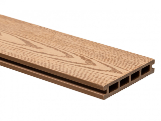Plastové terasové prkno WPC - 4m,  original wood