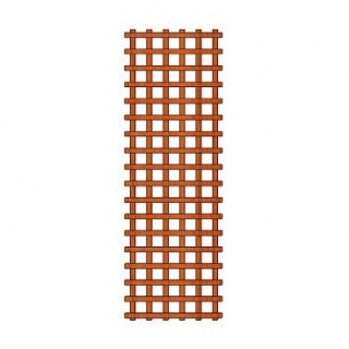 Ozdobná dřevěná mřížka na zeď - Klasik 60x180