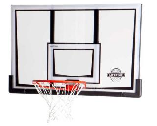 Basketbalová deska průhledná - 132 cm