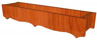 Dřevěný truhlík Klasik 90x24