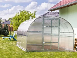 Zahradní skleník Gutta Gardentec Classic 4x3 m PC 4 mm