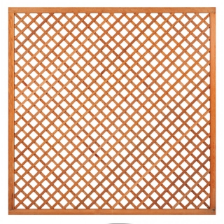 Ozdobná mřížka v rámu z tvrdého dřeva 180x180