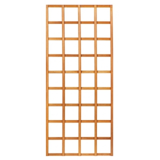 Ozdobná mřížka bez rámu z tvrdého dřeva 180x90