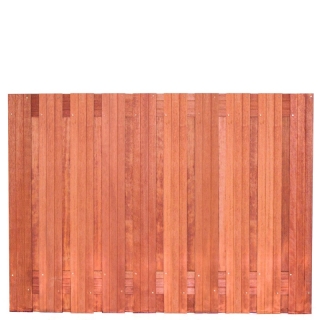 Dřevěné plotové pole z tvrdého dřeva 130X180