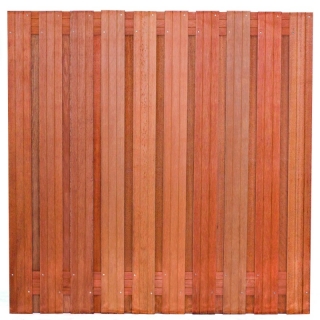 Dřevěné plotové pole z tvrdého dřeva 180X180